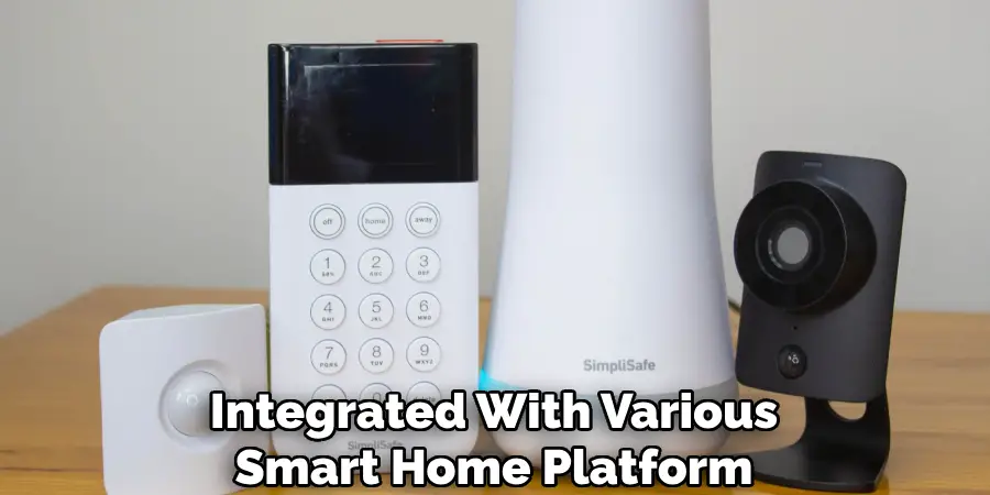 Integrated With Various Smart Home Platform