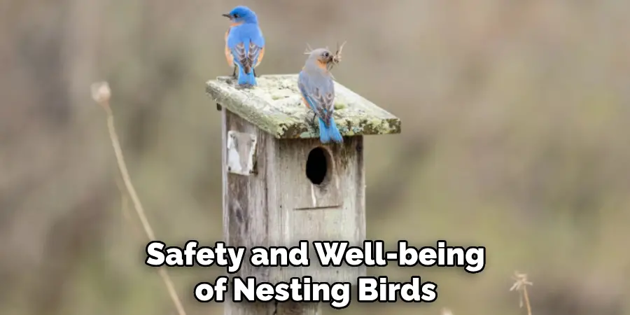 Safety and Well-being of Nesting Birds