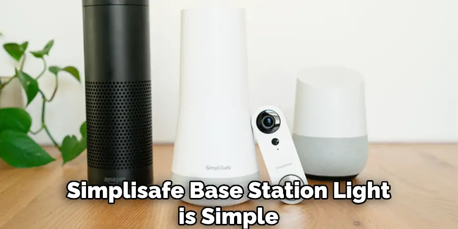 Simplisafe Base Station Light is Simple