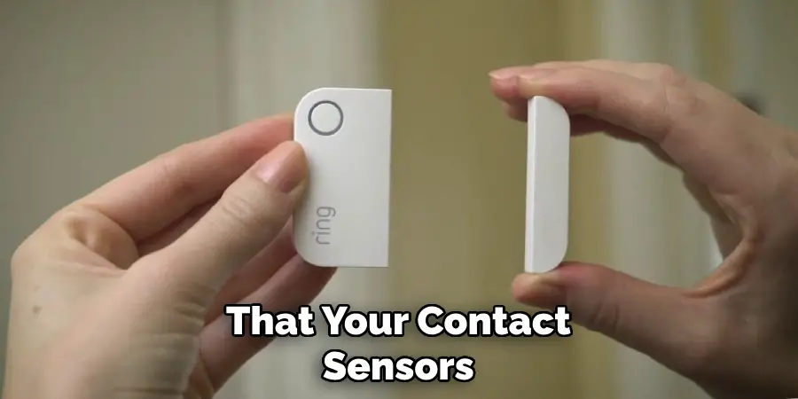 That Your Contact
Sensors