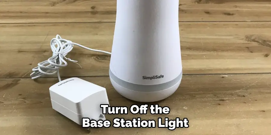 Turn Off the Base Station Light