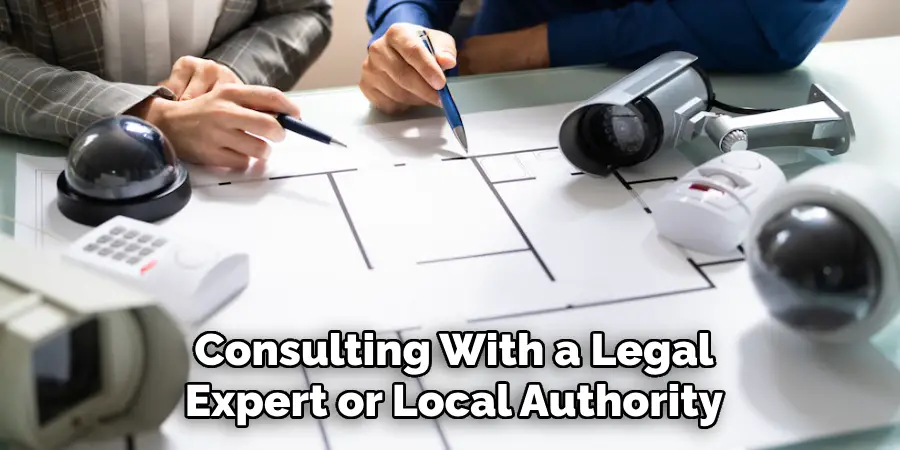 Consulting With a Legal Expert or Local Authority