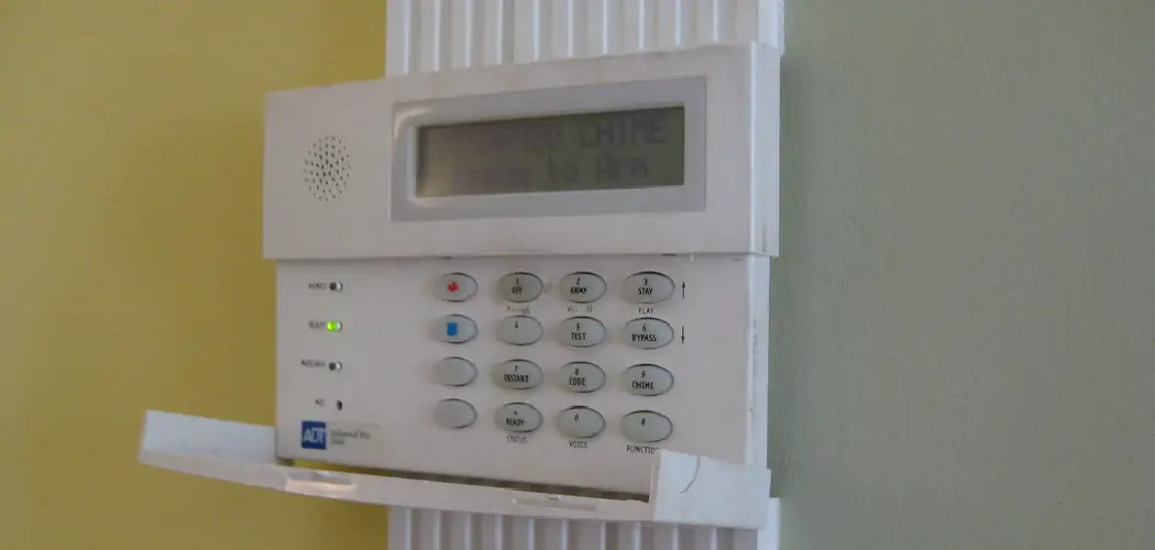 How to Disarm an Alarm System