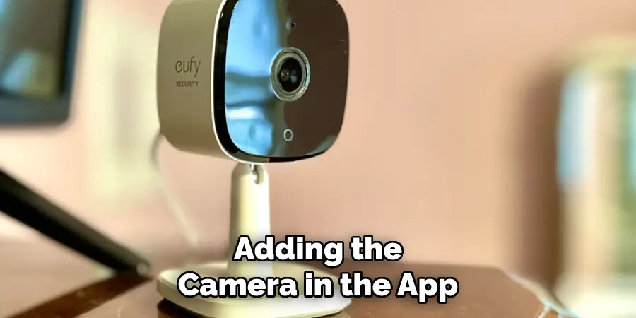 Adding the Camera in the App