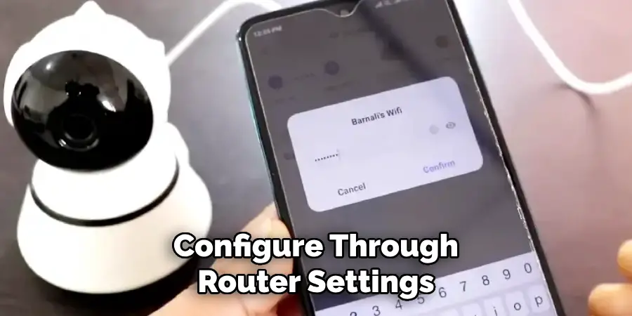 Configure Through Router Settings