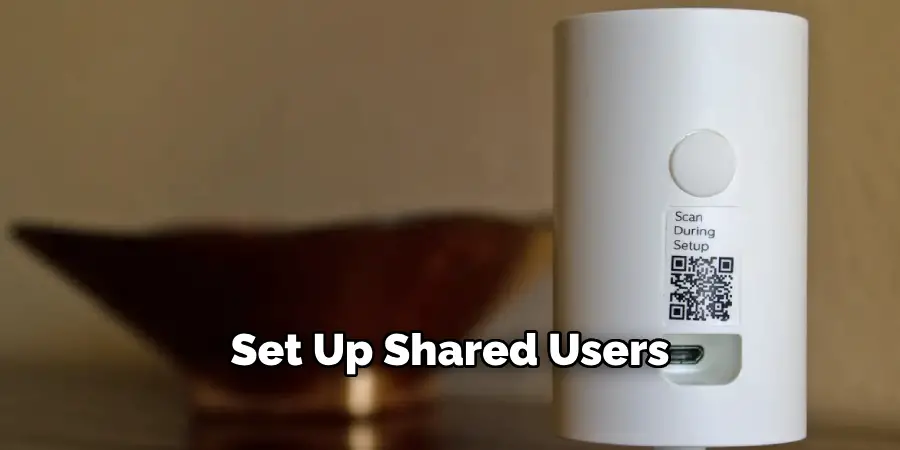 Set Up Shared Users