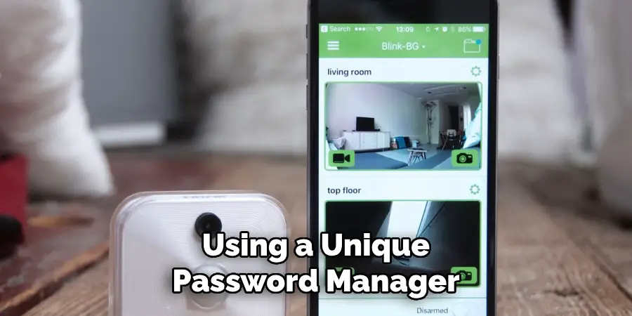 Using a Unique Password Manager