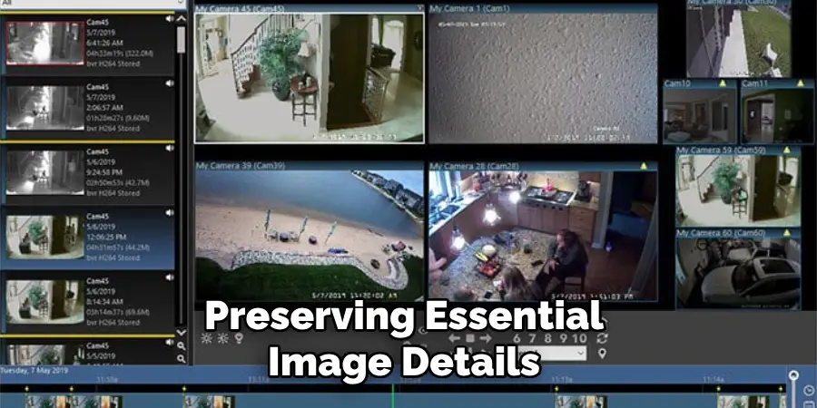 Preserving Essential Image Details