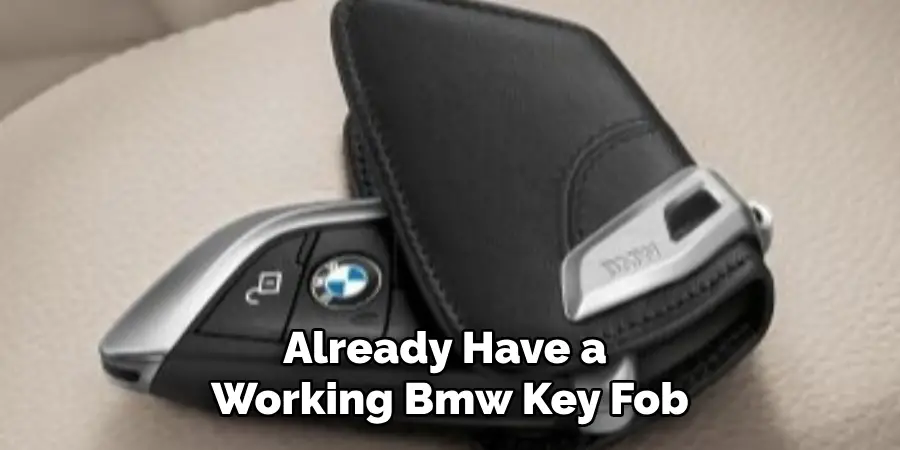 Already Have a 
Working Bmw Key Fob