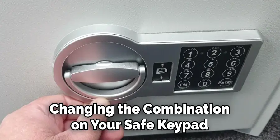 Changing the Combination on Your Safe Keypad