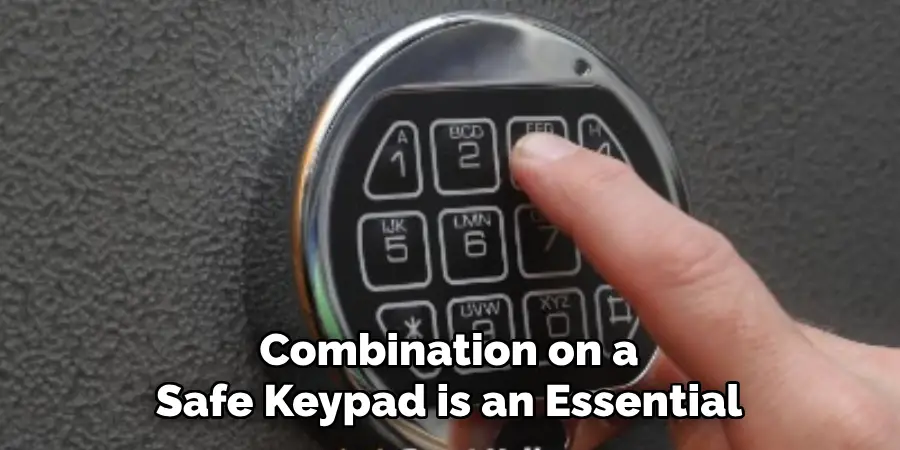 Combination on a Safe Keypad is an Essential