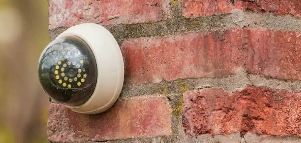 How to Spot a Fake Security Camera