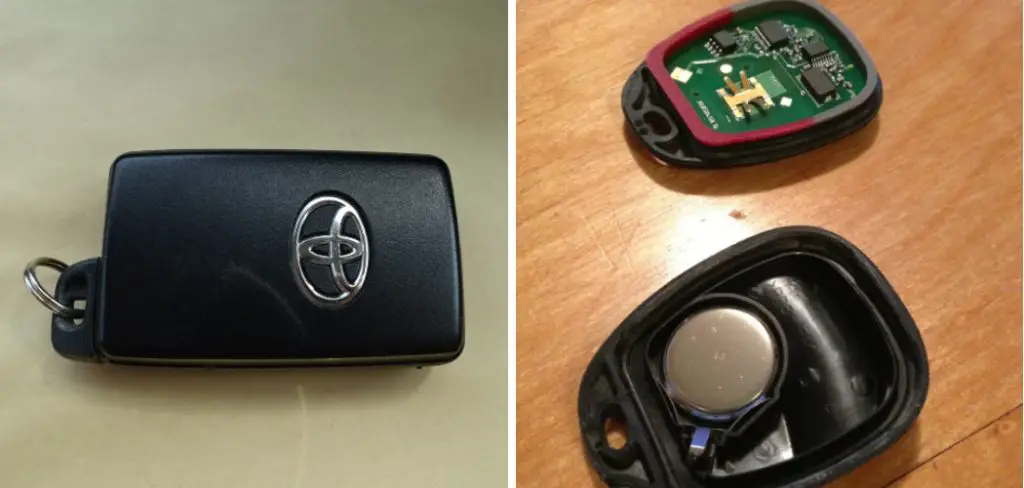 How to Change Battery in Toyota Key