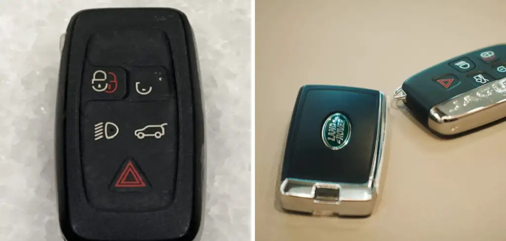 How to Change a Range Rover Key Battery