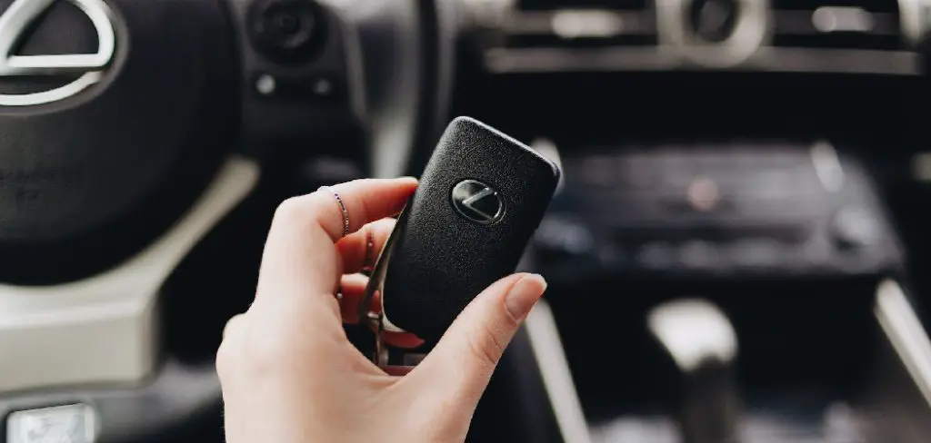 How to Change the Battery in A Lexus Key