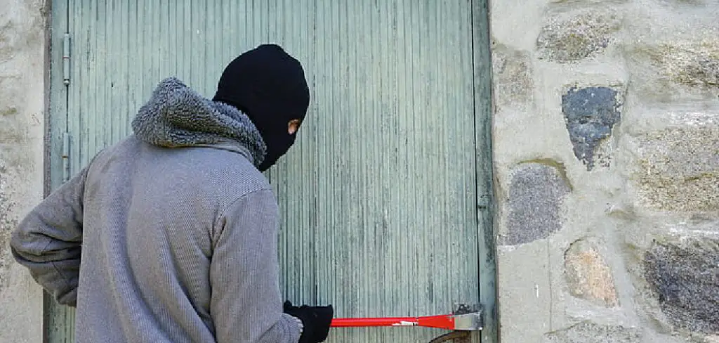 How to Lock Push Bar Door From Inside