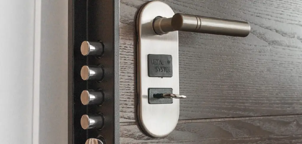 How to Unlock Push Bar Door With Key