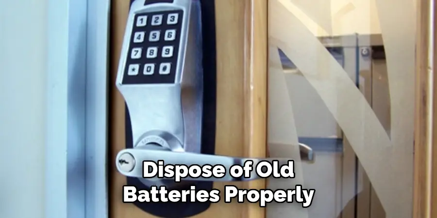 Dispose of Old Batteries Properly