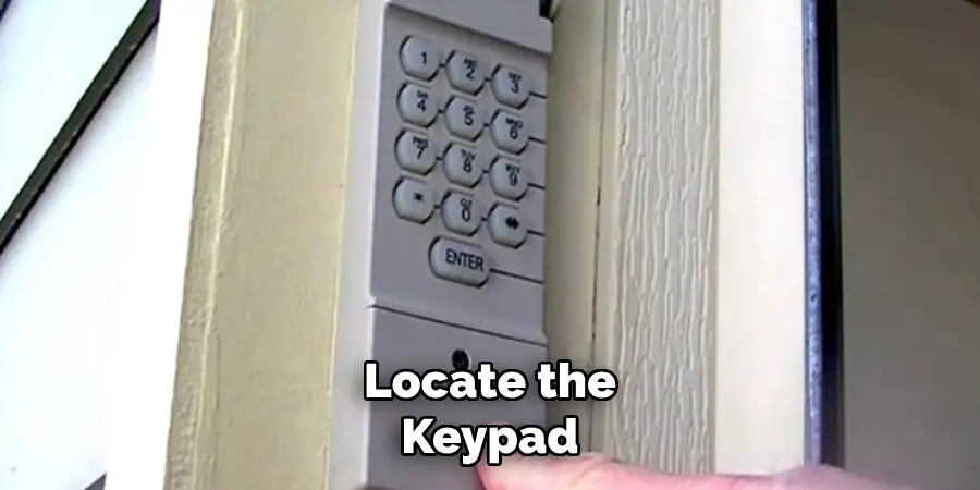 Locate the Keypad