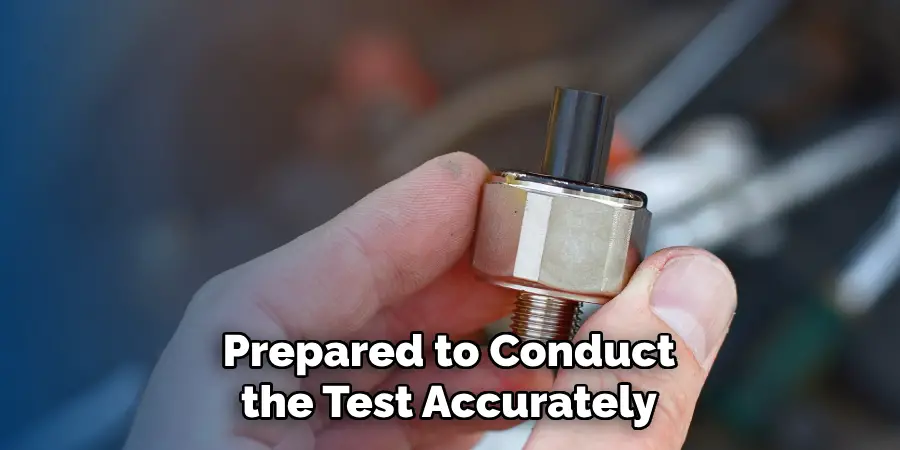 Knock sensor testing procedure