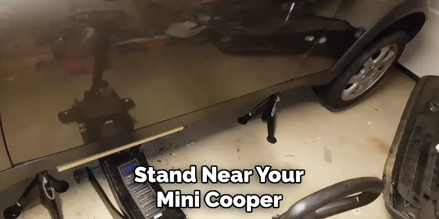 Stand Near Your Mini Cooper