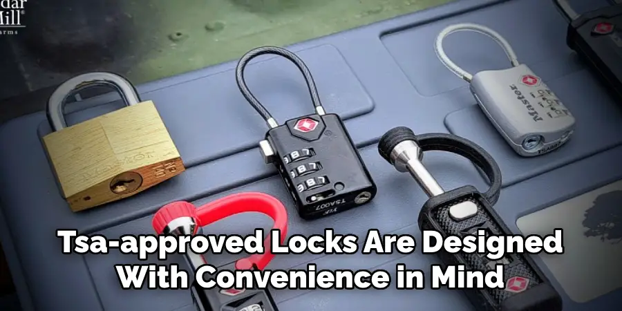 Tsa-approved Locks Are Designed With Convenience in Mind