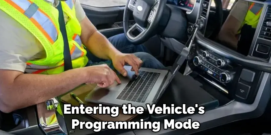 Entering the Vehicle's 
Programming Mode